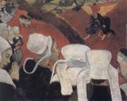 Paul Gauguin The Vision after the Sermon oil painting artist